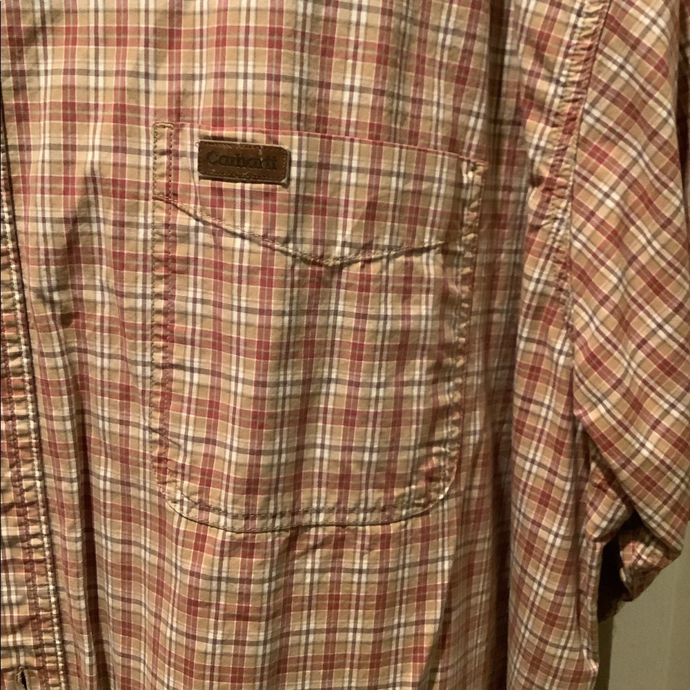 2XL Carhartt, short sleeve, button down. - Picture 3 of 4